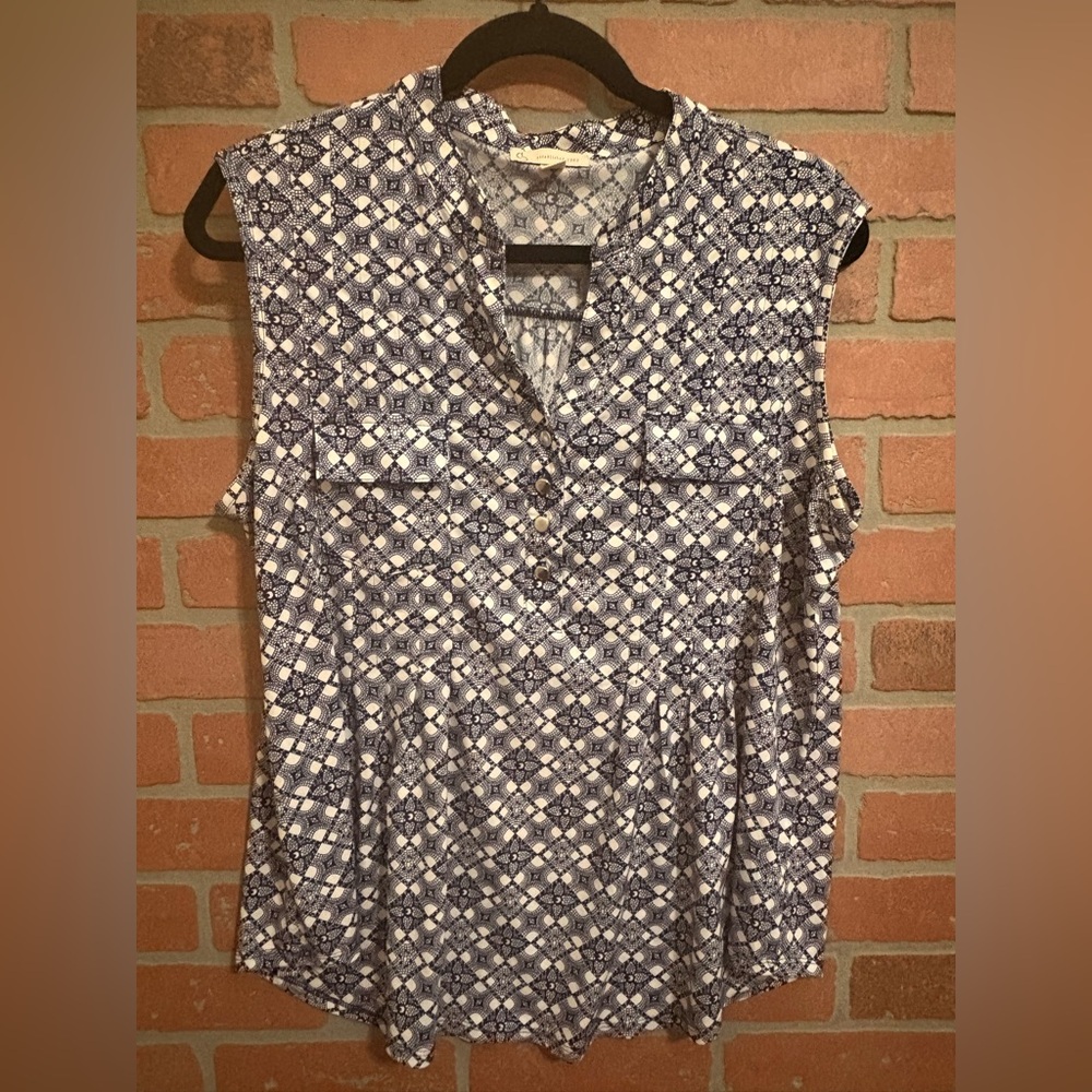 Dressbarn, Westport Sleeveless Blouse, XL